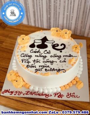 Bánh Kem Tặng Mẹ 01